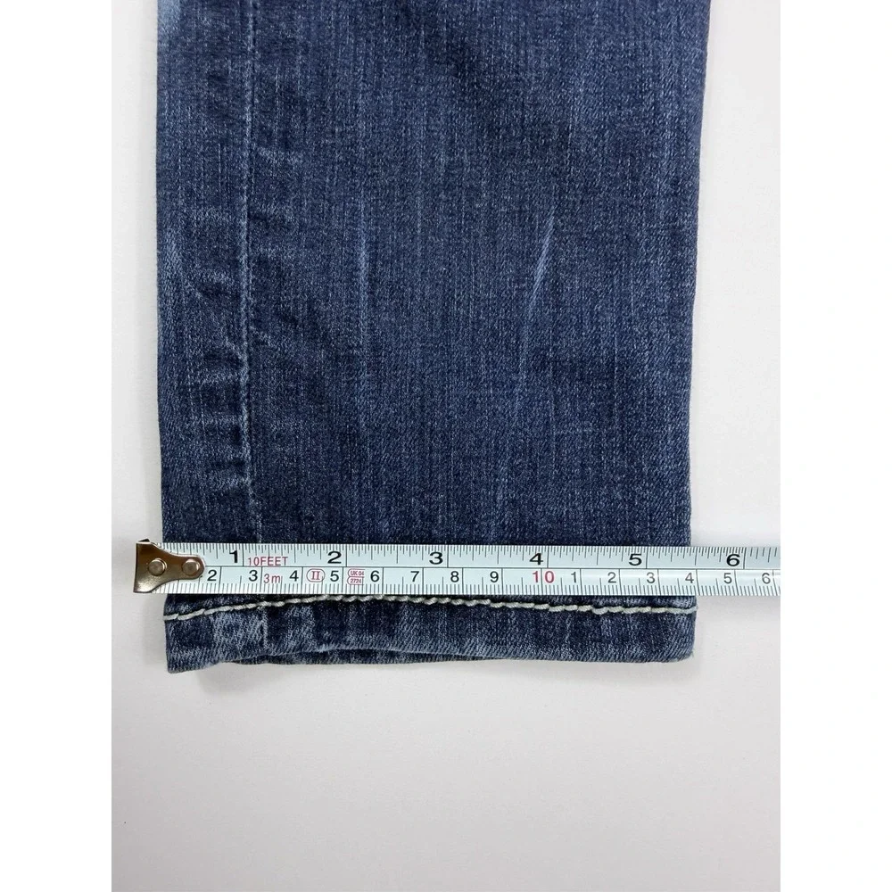 BKE Sabrina Skinny Stretch Jeans Womens 27R Blue Medium Wash Low Rise Denim